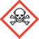 GHS WHMIS Toxic Icon, often a prelude to using cost effective carbon monoxide detectors with battery backup